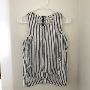 BCBG Striped Tank